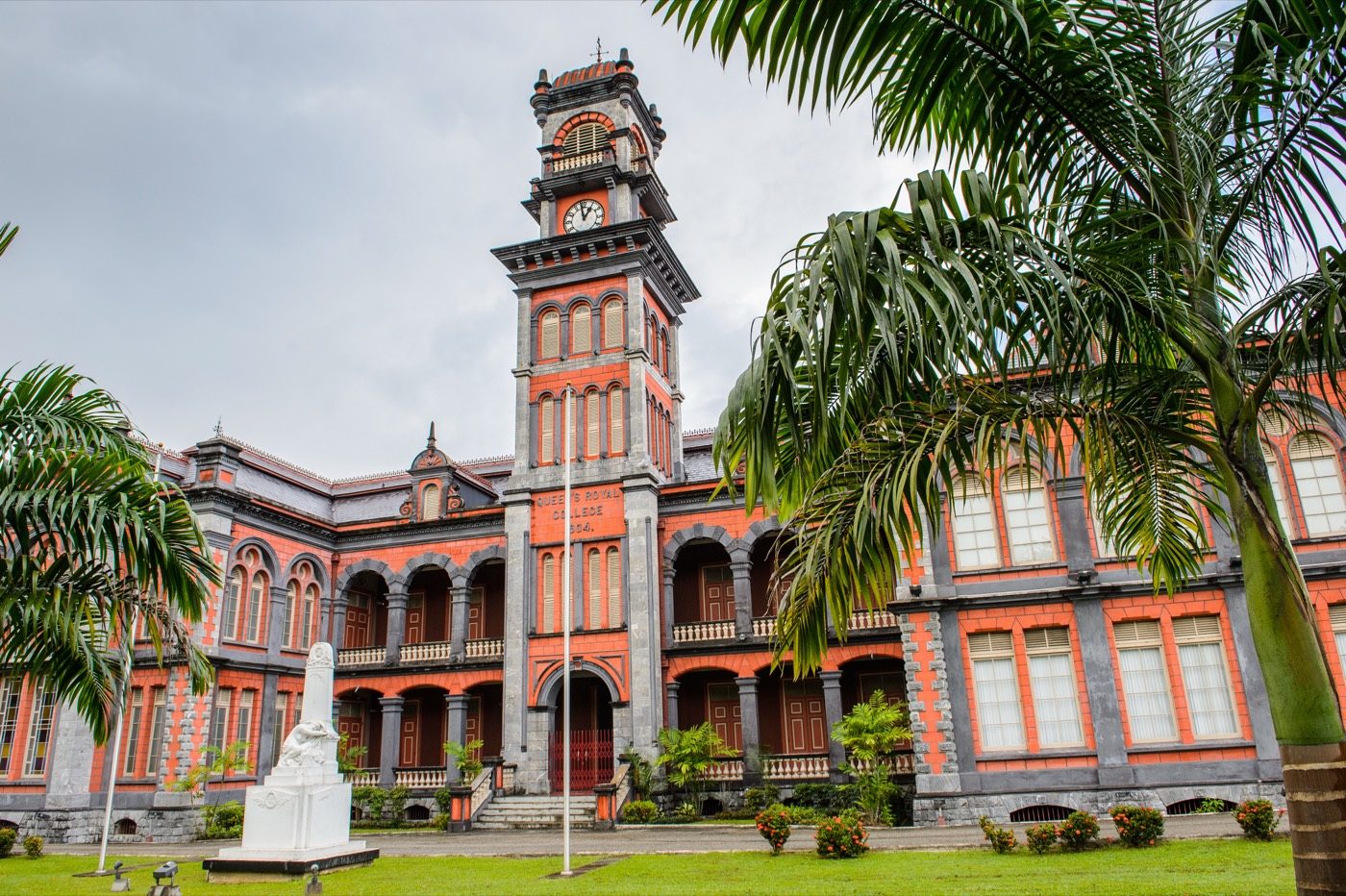 Queen's Royal College on the Queen's Park Savannah, Port of Spain